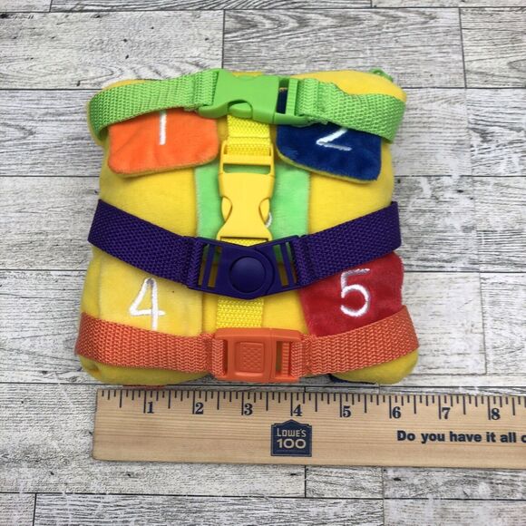 BUCKLE TOY "Bongo" Yellow Square - Picture 7 of 8